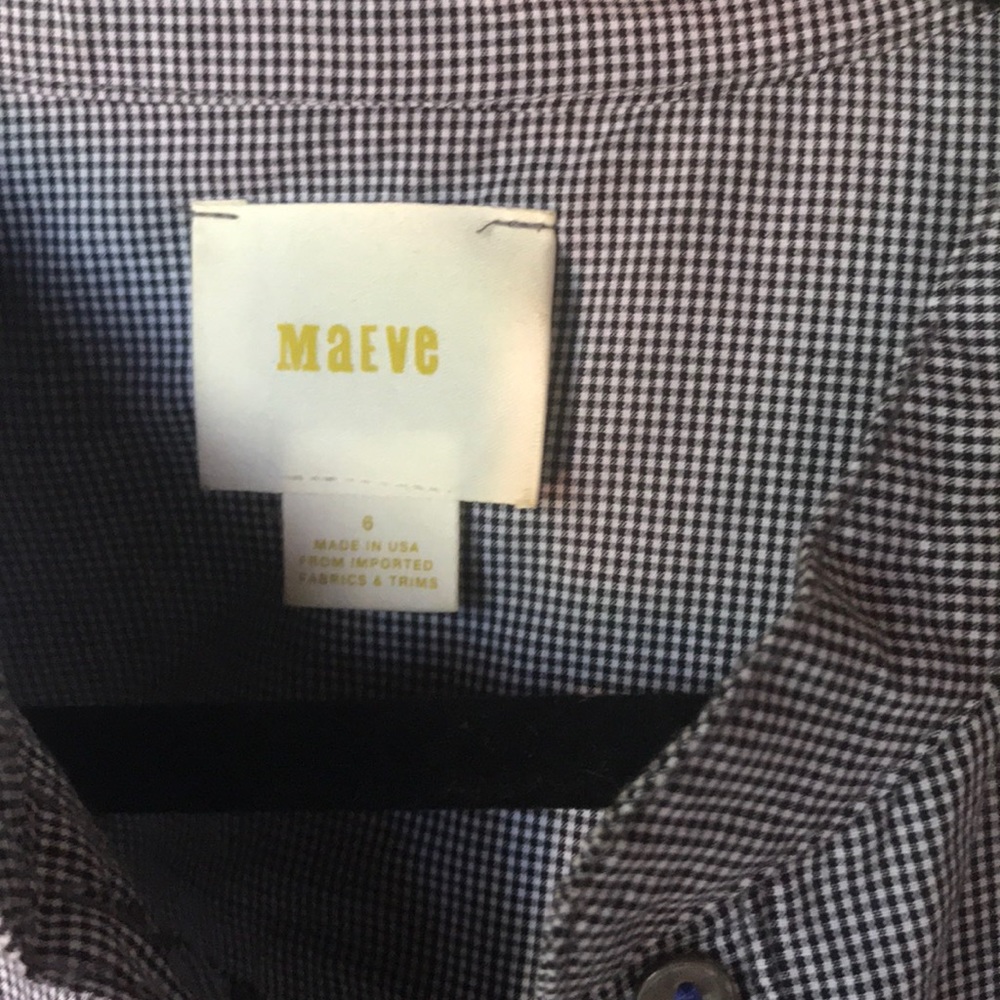 Blue Gingham Top - image 2